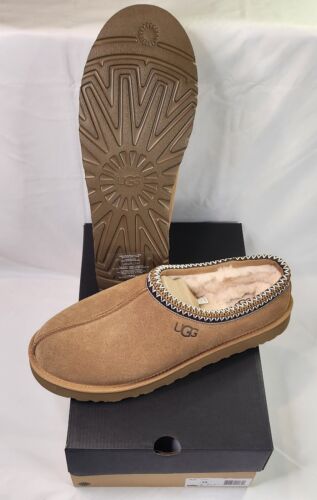 Ugg Tasman Chestnut Slipper 5950 | Mens Sz 14 | Brown Fur New In Box