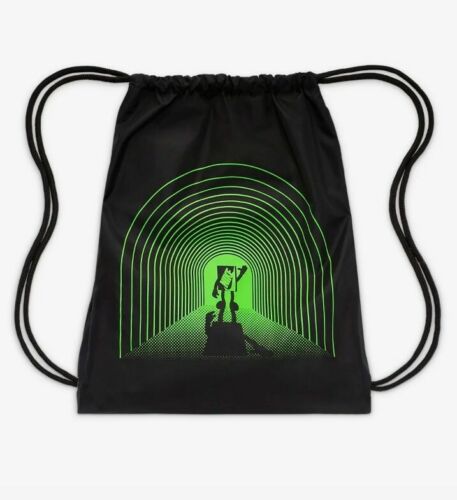 Nike Air Jordan Jumpman Drawstring Bag Backpack Black/Green SOLD OUT NWT