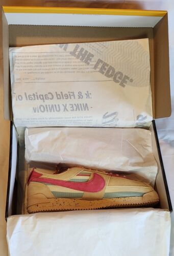 Nike Cortez SP x Union Sesame - Mens Size 12 - High Quality Suede and Leather