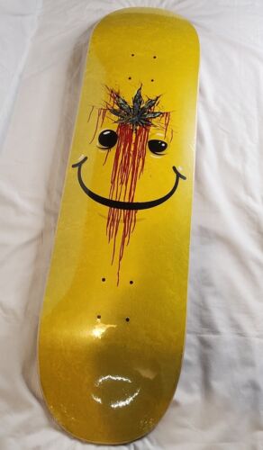 Strangelove 420 Skateboards Mr. Nice Guy Deck Art By Todd Bratrud Hidden WEED