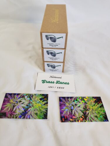 Knockaround 420 Sunglasses GRASS LANES Limited Edition 2500 Pairs SOLD OUT
