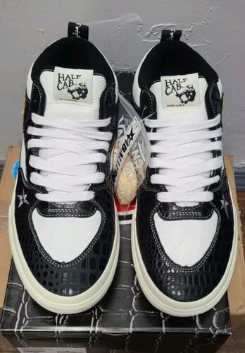 Vans x Carpet Company Skate Half Cab | Mens Sz 11 | Black Croc Embossed Leather