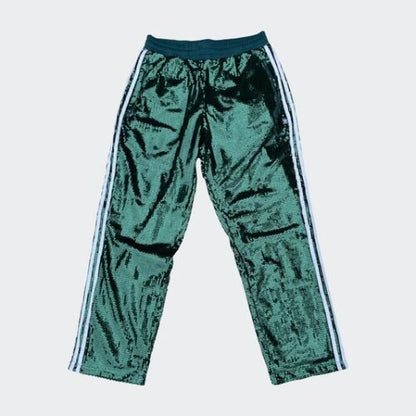 Adidas x Korn Green Sequin Jacket And Pants SET | Size XL | Only 900 Made!!