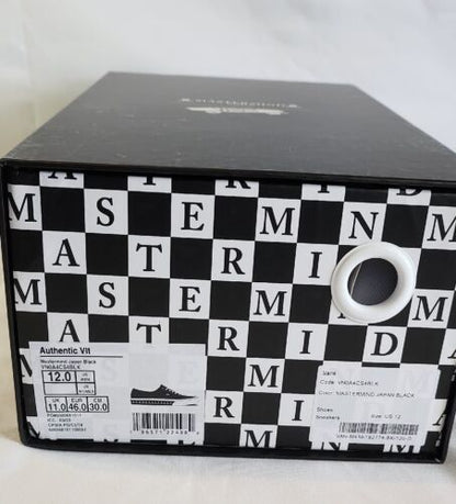 MASTERMIND WORLD × Vault by Vans Authentic VLT LX | Mens Sz 12 | + Black Dustbag
