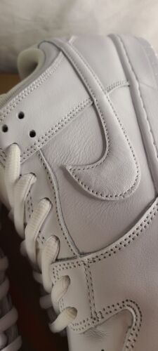 Nike SB Dunk Low Pro ISO Triple White | Mens Sz 12 | Orange Label NeW Skate Shoe