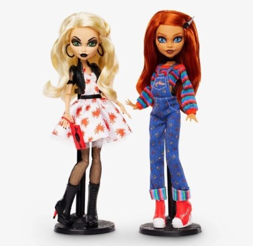 Mattel Skullector Monster High Bride of Chucky Tiffany Doll Set 2 Pack Gift Idea