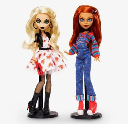 Mattel Skullector Monster High Bride of Chucky Tiffany Doll Set 2 Pack Gift Idea