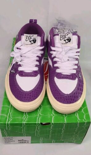 Vans x Carpet Company Skate Half Cab | Mens 9.5 | Purple Croc Skin Marshmallow