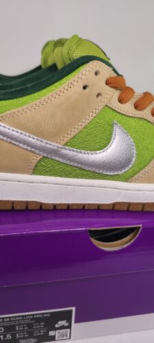 Nike SB Dunk Low Pro Escargot | Mens 10 | Paris Theme 2024 Pear Green Sesame 🔥