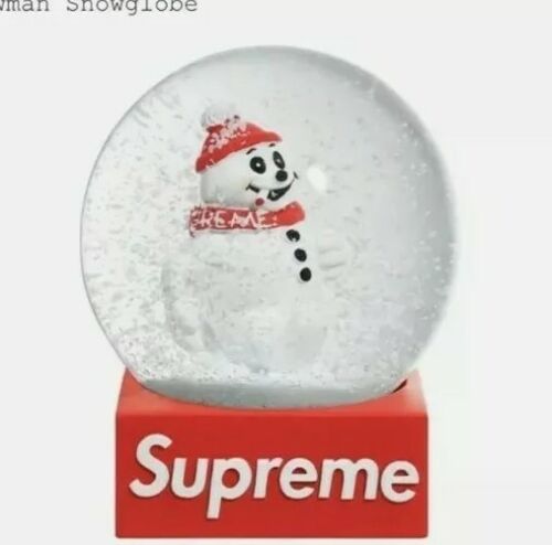 Supreme Snow Globe Frosty The Snowman Smoking RARE! FW21 Classic Nostalgia 🔥