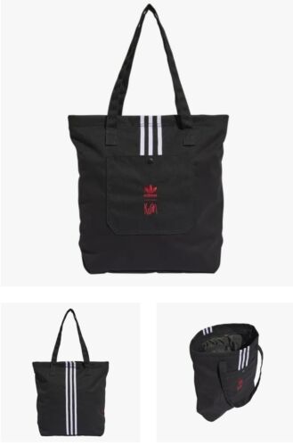 Adidas x Korn 30th Anniversary Tote Bag Black Red White 🔥 Large Size Ships FAST