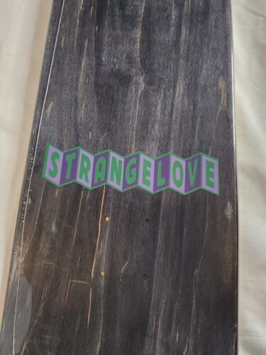 Strangelove 420 Skateboards Mr. Nice Guy Deck Art By Todd Bratrud Hidden WEED