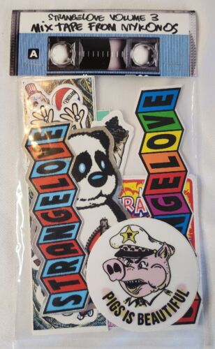 Strangelove Stickers Volume #3 Mixtape - Captain Spalding Panda Jesus Elf Pigs
