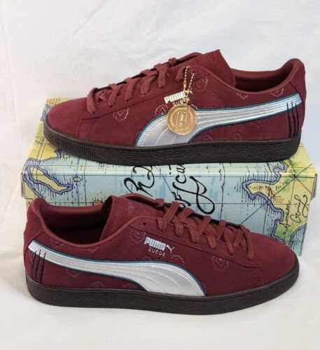 Puma x One Piece Suede 'SHANKS' | MENS SIZE 11.5 | Anime Manga Team Red NEW