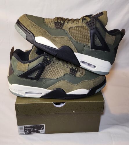 Air Jordan 4 Retro SE Craft Medium Olive Pale Vanilla | Mens Size 12 | NWB 🔥