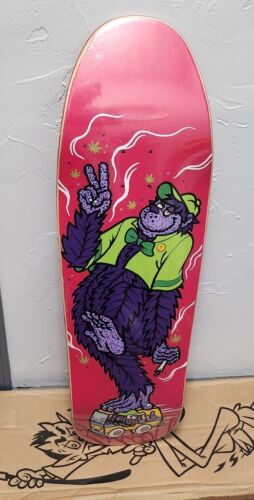 Strangelove Grape Ape HOT PINK Skateboard Deck Todd Bratrud Sean Cliver 9.75 NEW